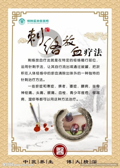 刺络放血疗法 传统中医的祛瘀通络之道